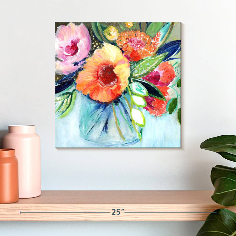 Fleurs Harnek Fantasy, H 16 po x l 16 po