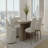Oval Dining Table In Cocoa Finish