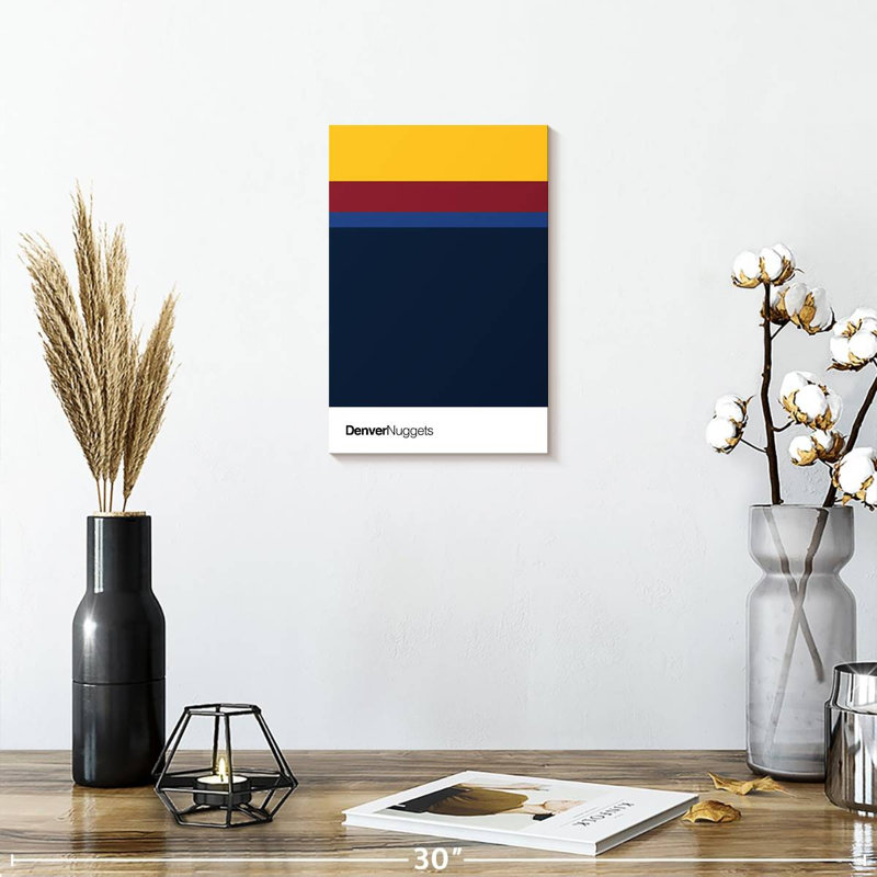 Sireci Denver Nuggets, 12" H x 8" W