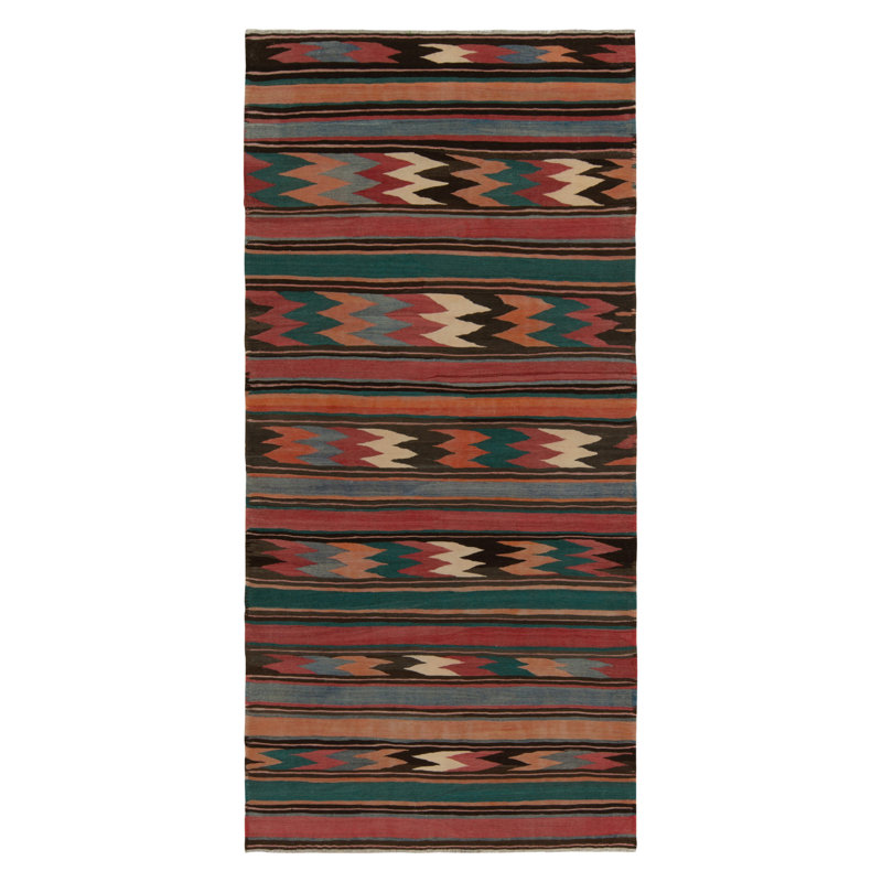 One-of-a-Kind Runner 5'3" X 10'10" Flatweave Area Rug
