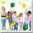 Giant Popcorn Box with Balloons & Pump 50 Pcs
