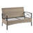 4 Piece Outdoor Rattan Seating Set With Waterproof Cushion Cushions For Patio/Balcony