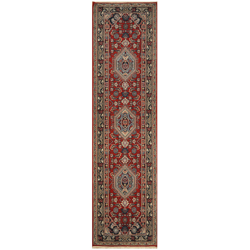Wool Geometric Indoor Rug