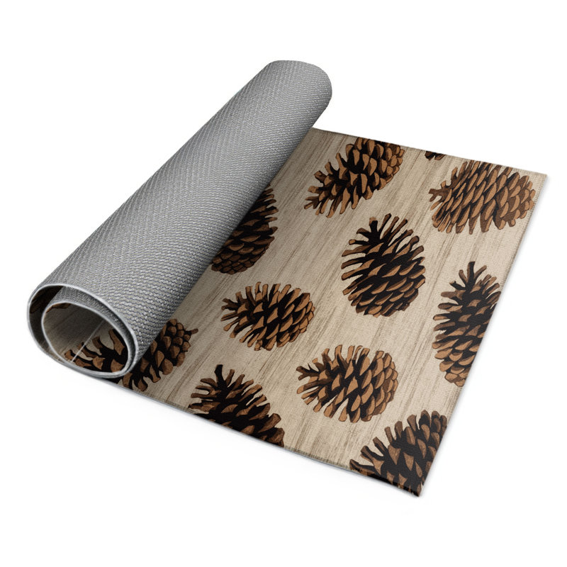 Tapis beige d'intérieur et d'extérieur Nature, Rectangle 9 pi x 12 pi