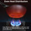 Cocotte anti-adhérent avec couvercle cook n home