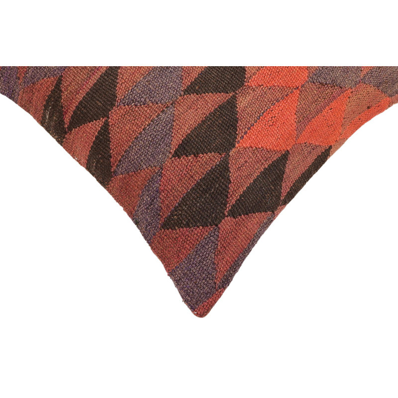  Housse et insert de coussin carré 100% laine