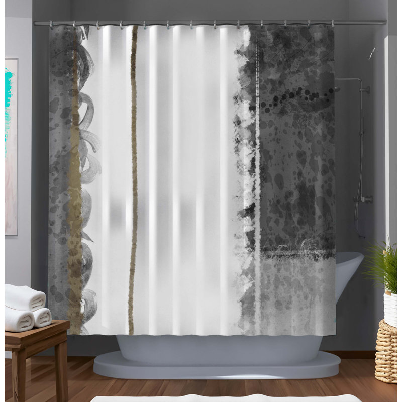 Abstract Shower Curtain