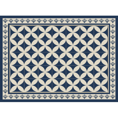 Kobbe Vinyl Abstract Rectangle Placemat