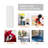 6 Inch White Pillar Candle-1017584162-1017584161-960334852