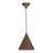 1 - Light Antique Copper Single Pendant