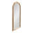 Faraday Arched Mango Wood Wall Mirror