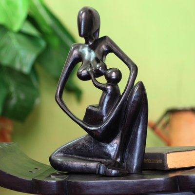 Figurine maman et enfant Kimbol