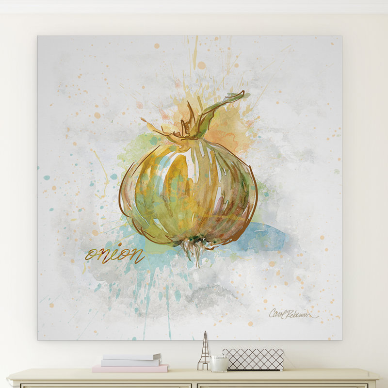 " Veggie Onion ", 32" H x 32" W x 1.5" D