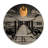 Solid Wood Wall Clock-1632980064