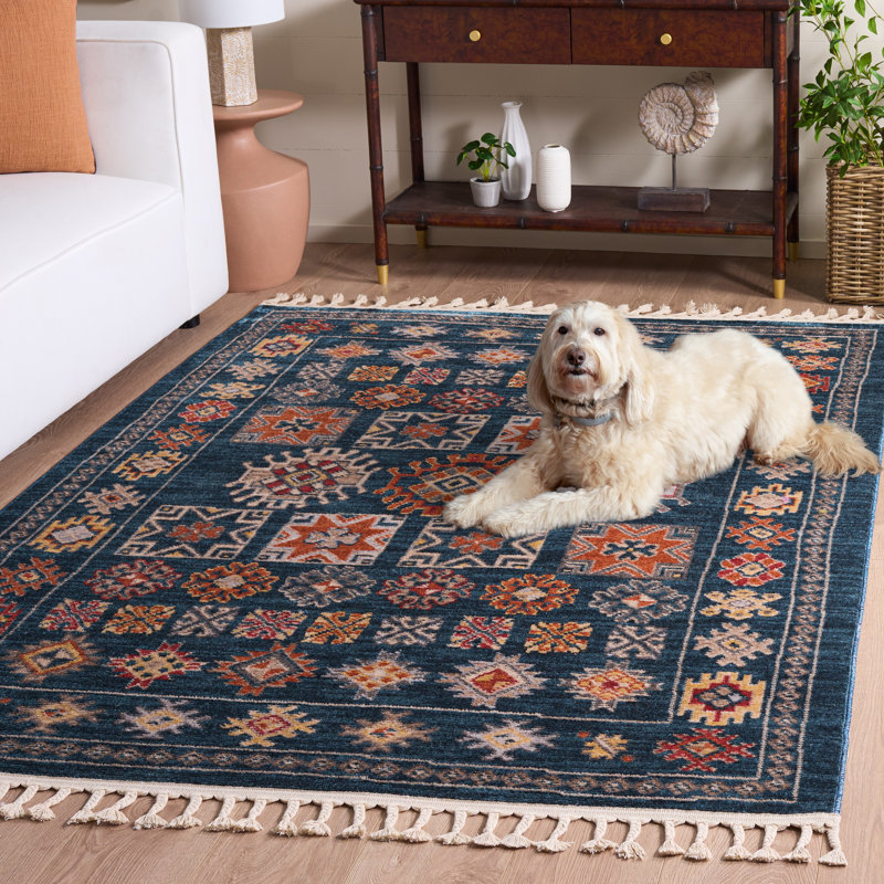 Sevanna Southwestern Indoor/Outdoor Rug, Rectangle 5'1" x 7'3"