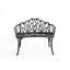 Banc en fonte d'aluminium