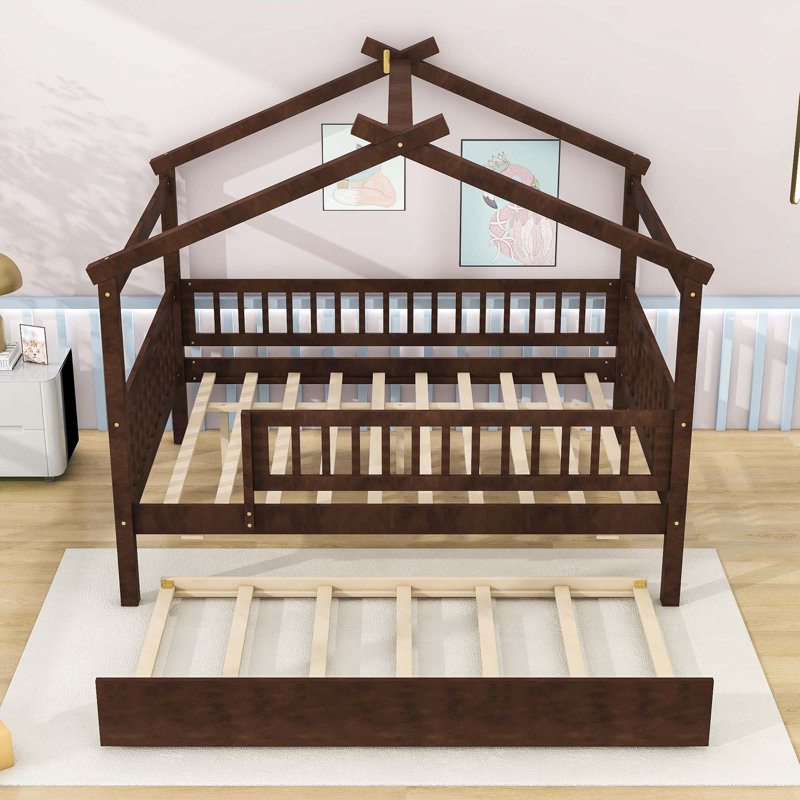 Quiogue Daybed with Trundle, Full, Walnut