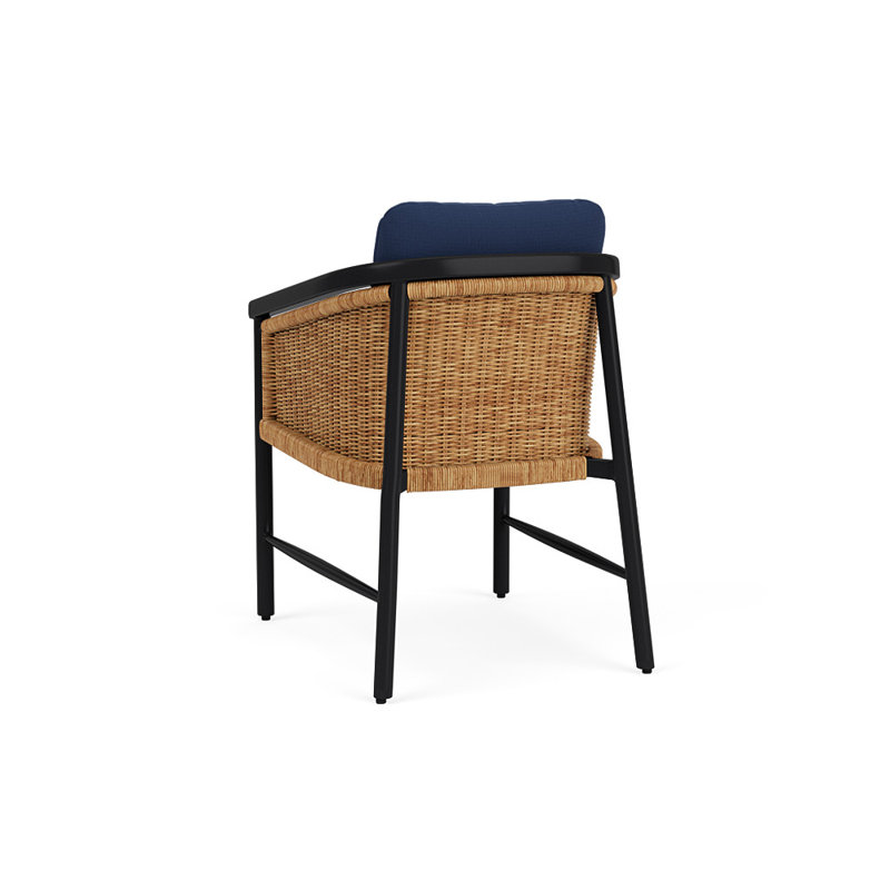 Galloway Outdoor Dining Armchair, Beach Navy