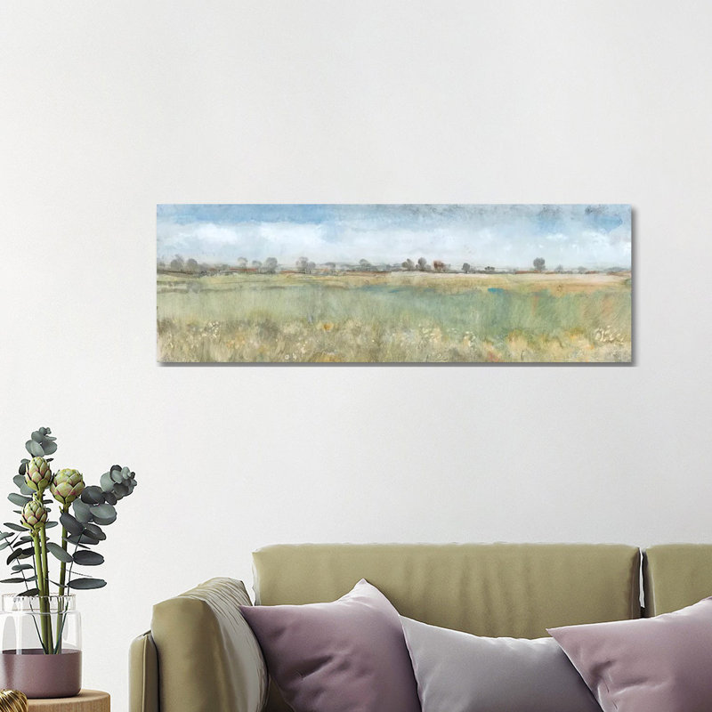 Open Field II- Gallery-Wrapped Canvas Giclée, 16" H x 48" W