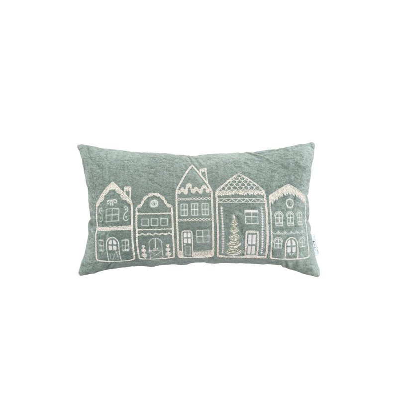 Coussin 13 "x 22" Holiday Village