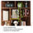 Cayhlin Wooden Corner Cabinet with USB Ports and Outlets, Brown Corner Storage Cabinet Rack with Charging Station, Corner Bookshelf Bookcase with 8 Cubes, Corner Cube Toy Storage Organizer for Small Space, Playroom, Living Room-1668921474