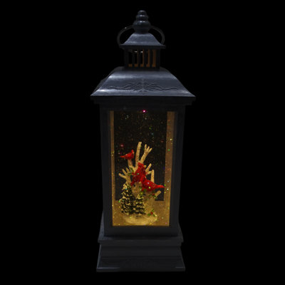 Cardinal Snowglobe with LED and Music