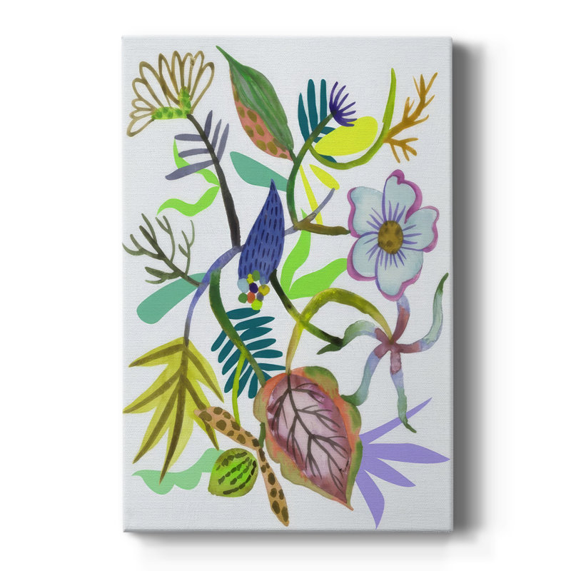 Flower Of Fate I - Gallery Cavas, H 18 po x l 12 po