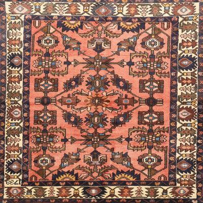 Tapis oriental brun / beige