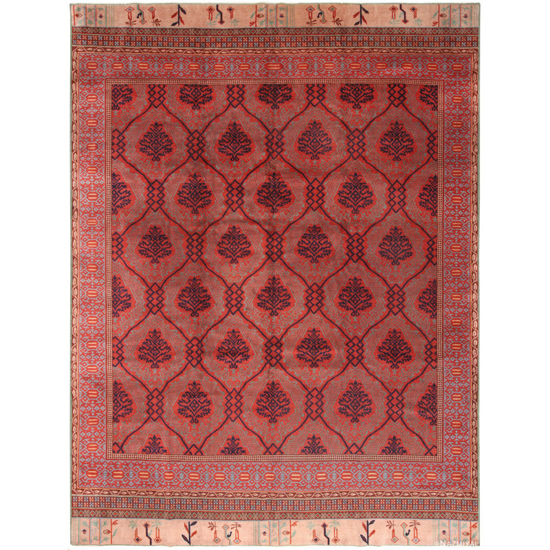 One-of-a-Kind Rectangle 10'3" X 13'10" Hand Knotted Area Rug