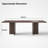 94.5" Round Walnut Dining Table for 10 — Mid‑Century Modern Style