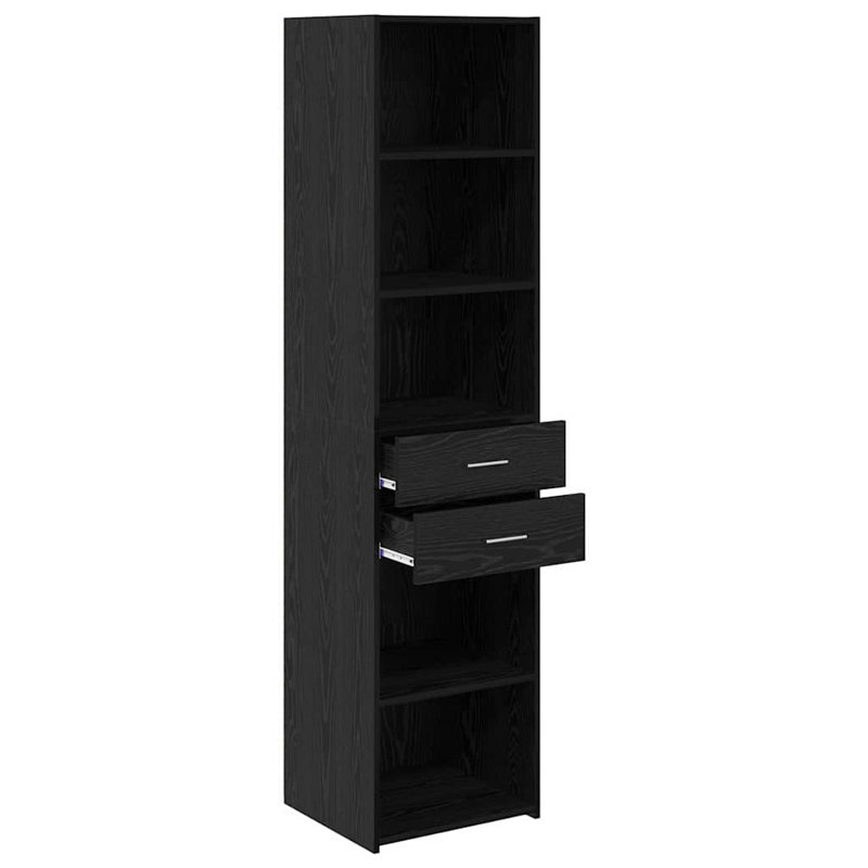 45cm Sideboard, Black Oak