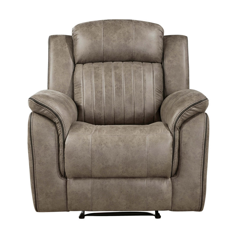 Classic Sandy Brown Reclining Chair