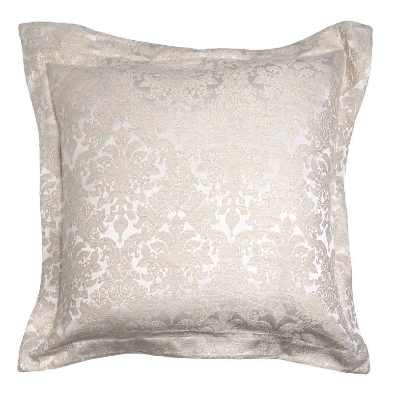 Baroque Euro Pillow Cover, Champagne