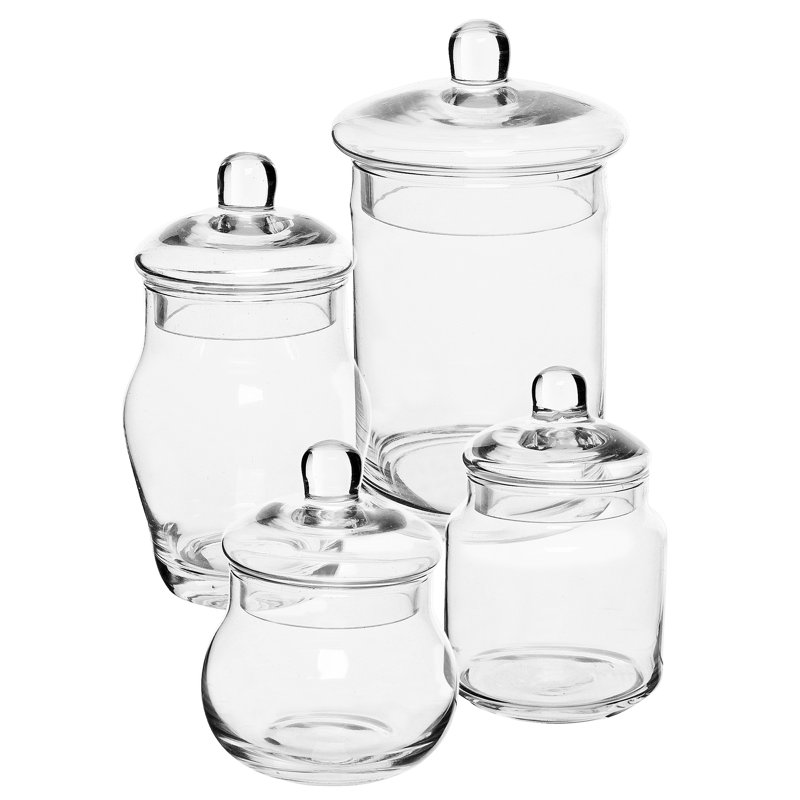 4 Piece Bathroom Accessory Set