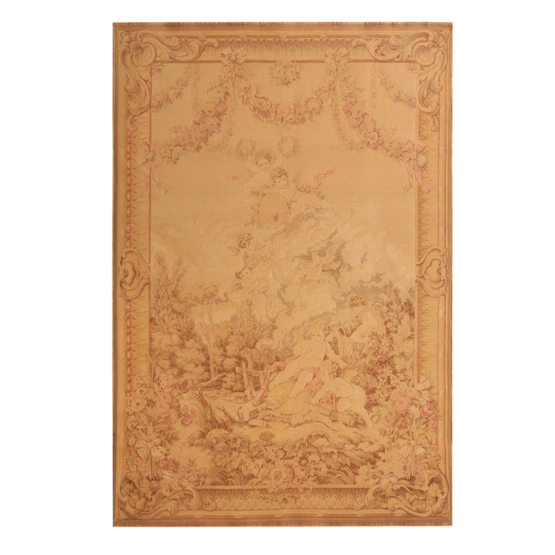 One-of-a-Kind Rectangle 4'6" X 6'6" Hand Knotted Area Rug
