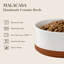 Sesame Glaze Anti-skid Stoneware Elevated Feeder-116384171