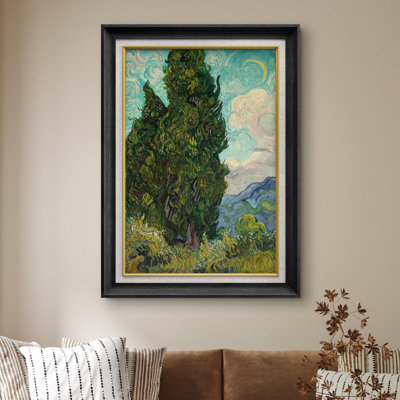 " Cypress Trees " by Vincent Van Gogh