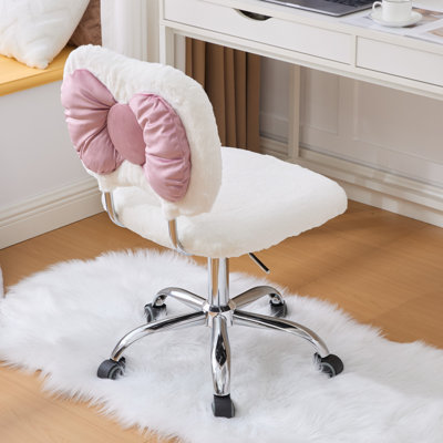 Mercer41 Faux Fur Task Chair