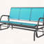 Banc oscillant d'extérieur avec filet respirant-1875701417