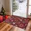 Rectangle Geometric Washable Area Rug-1200949146-1200949147