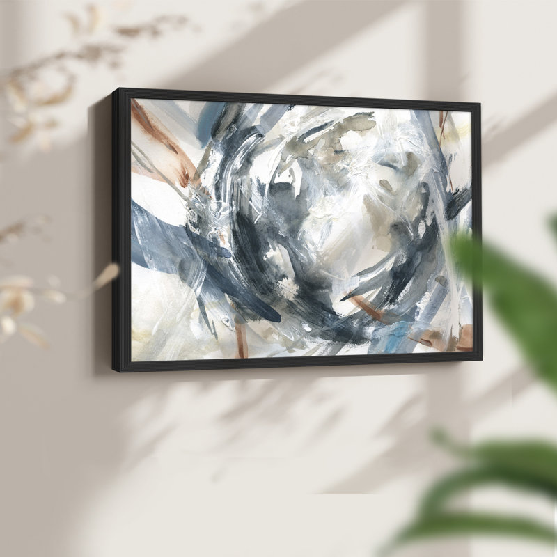 Hypnotic Array -Framed Print - Restickable, 8" H x 10" W, Black