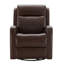 Fauteuil inclinable électrique en cuir véritable Louisa-101370428