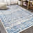 Misha Filigree Cream/Blue Rug-1633247139