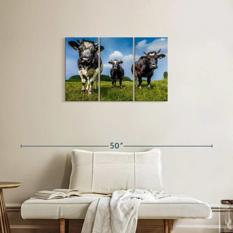 Brampt Cow Gang, H 20 po x l 33 po