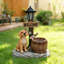Statue de jardin Labrador