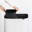 Bo Hi 30 Steel 60 Litre Touch Top  Multi - Compartments Rubbish & Recycling Bin-40794848