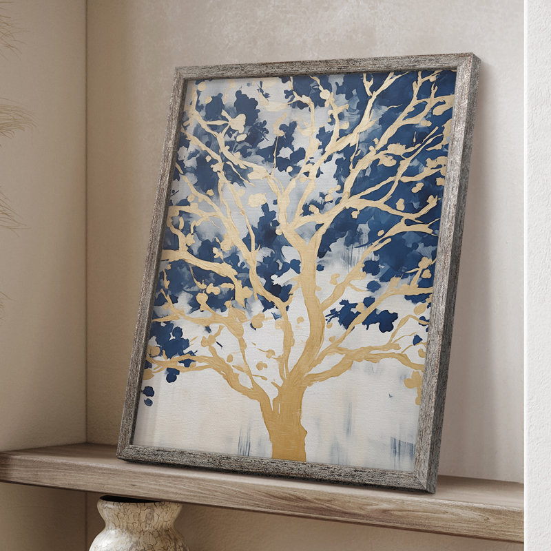 LANDSCAPES Series CCXXII Framed Print - Solid Wood, H 11 po x l 9 po