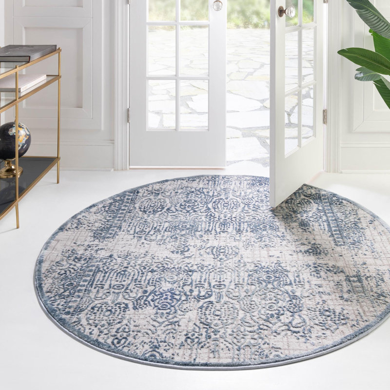 Glencoe Oriental Indoor Rug, Round 5'3"