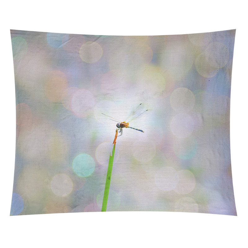 Tapisserie libellule et lumières Enrik, H 27,5 po x l 37,5 po, Intérieur