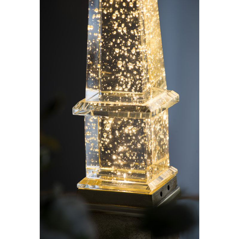 Éclairage décoratif, H 17,7 po x l 4,7 po x P 4,7 po